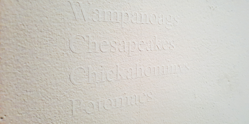 Small Matters (Detail) Book pages, nails, wire, vinyl type. 1988. Dimensions variable. Collection of The Remai Modern.